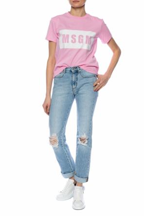 Logo-printed t-shirt, zdjęcie 2 Logo-printed t-shirt od MSGM